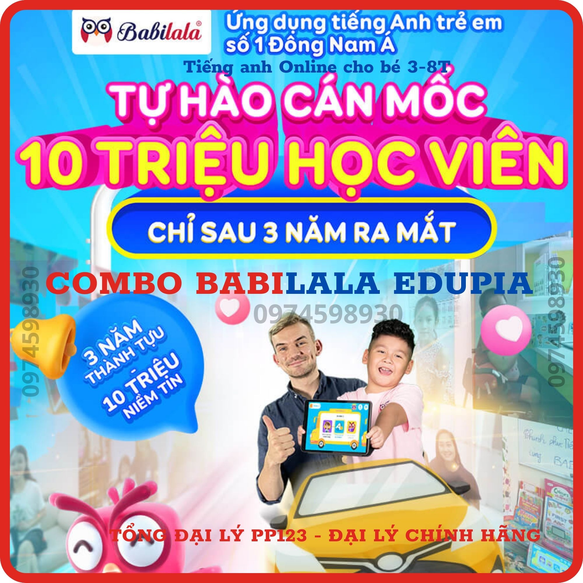 Combo Babilala Edupia Trọn đời