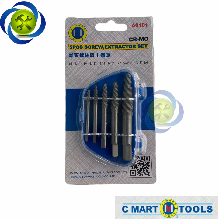 Bộ lấy ốc gãy 5 chi tiết c-mart a0101