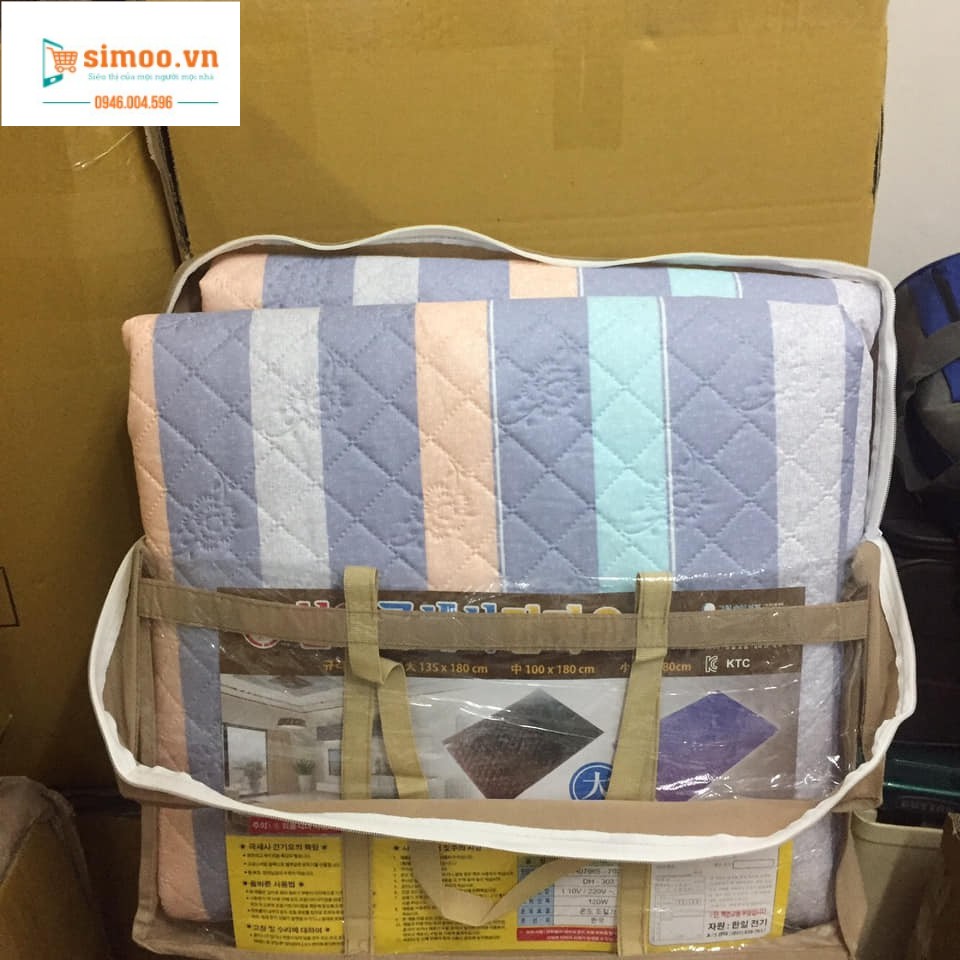 ?? ⚡ SẢN PHẨM CHÍNH HÃNG Chăn điện Hanil Hàn Quốc 1m35x1m8 ?? ⚡