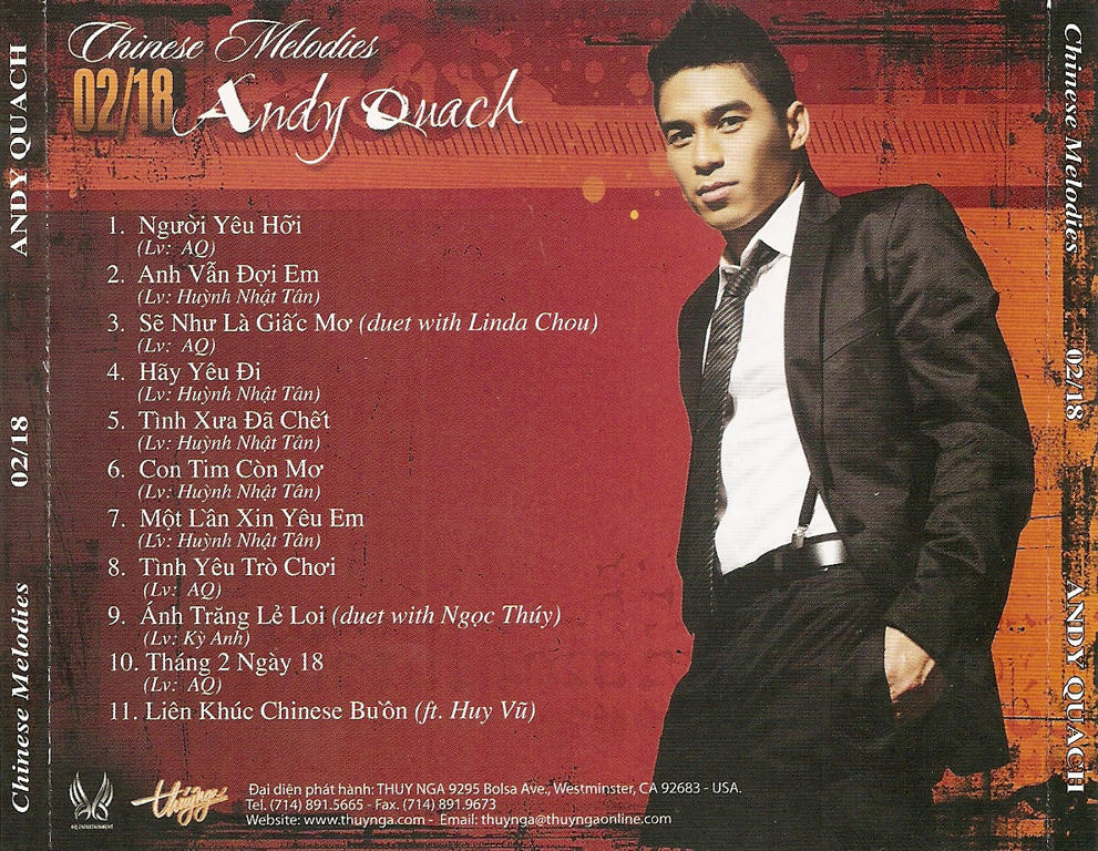 TNCD - Chinese Melodies - Andy Quach