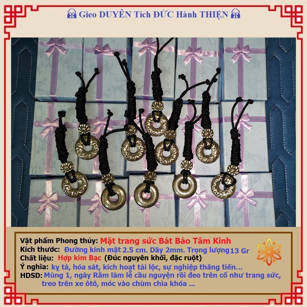 Bát Bảo Tâm Kinh - Phong Thủy Liên Hoa