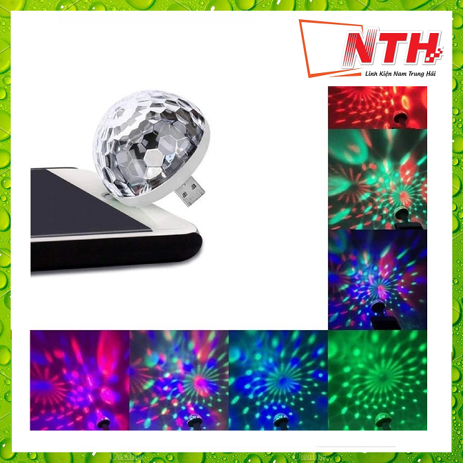 Đèn led vũ trường usb