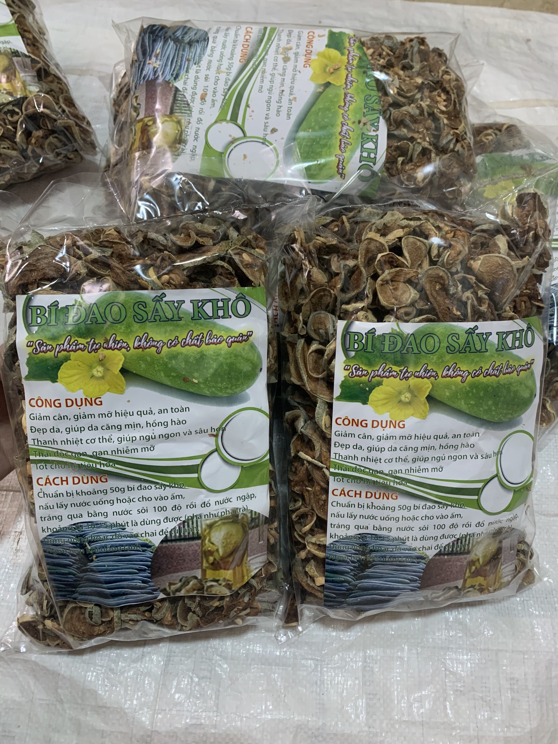 1kg Bí đao sấy khô giảm cân, trà bí đao thanh nhiệt cơ thể, đẹp dáng, đẹp da, trà giảm cân, thơm ngon, dễ uống