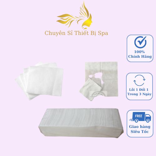 GIẤY LAU MẶT (Cây 200 tờ LOẠI DÀY) DÙNG CHO SPA, THẪM MỸ VIỆN