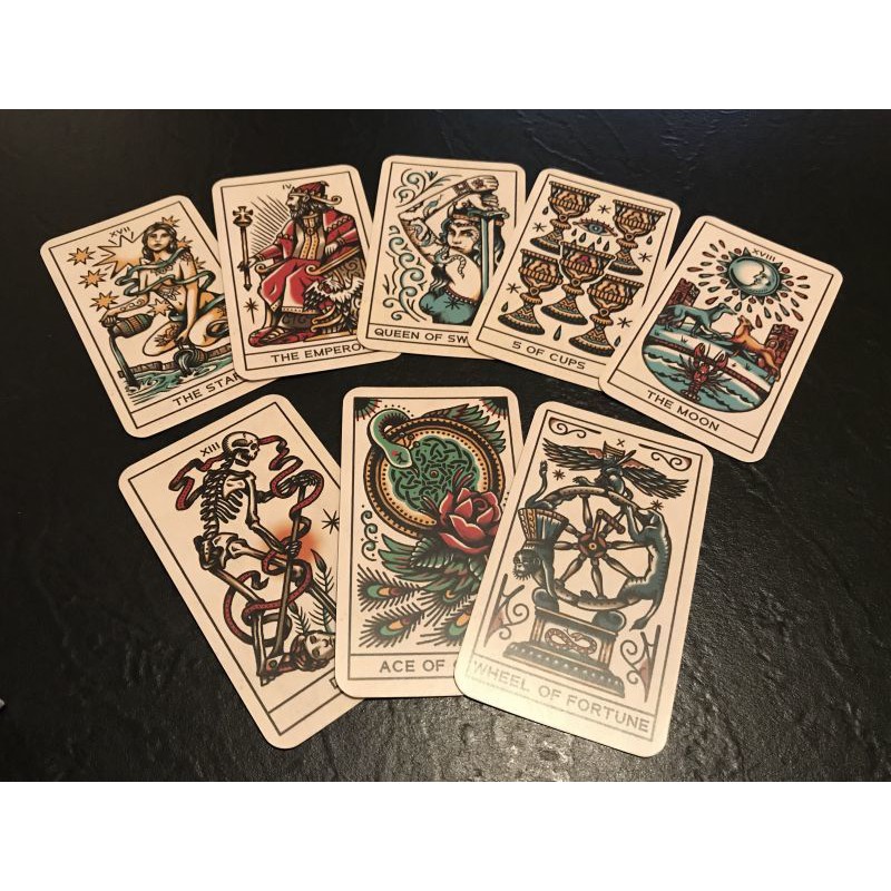 [Size Gốc] Bộ Tarot Tattoo Tarot Ink & Intuition