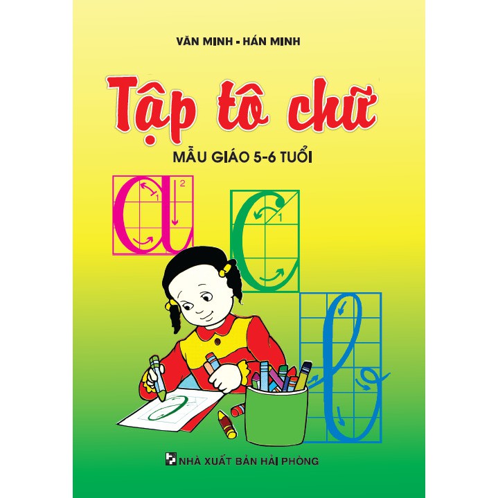 Sách - tập tô chữ