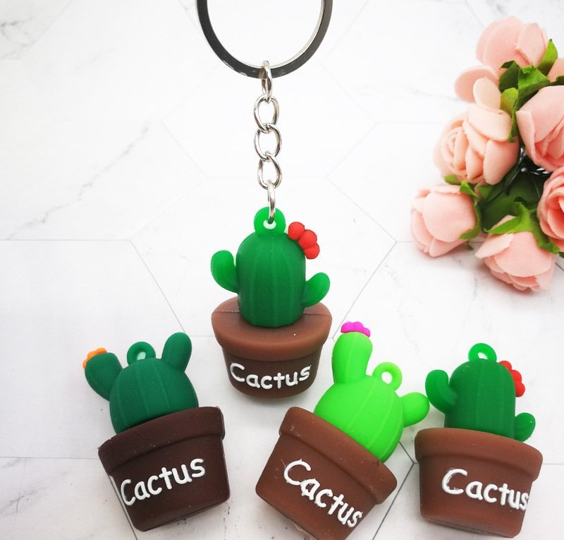 Móc Khóa Hình Xương Rồng Cactus Siêu Yêu