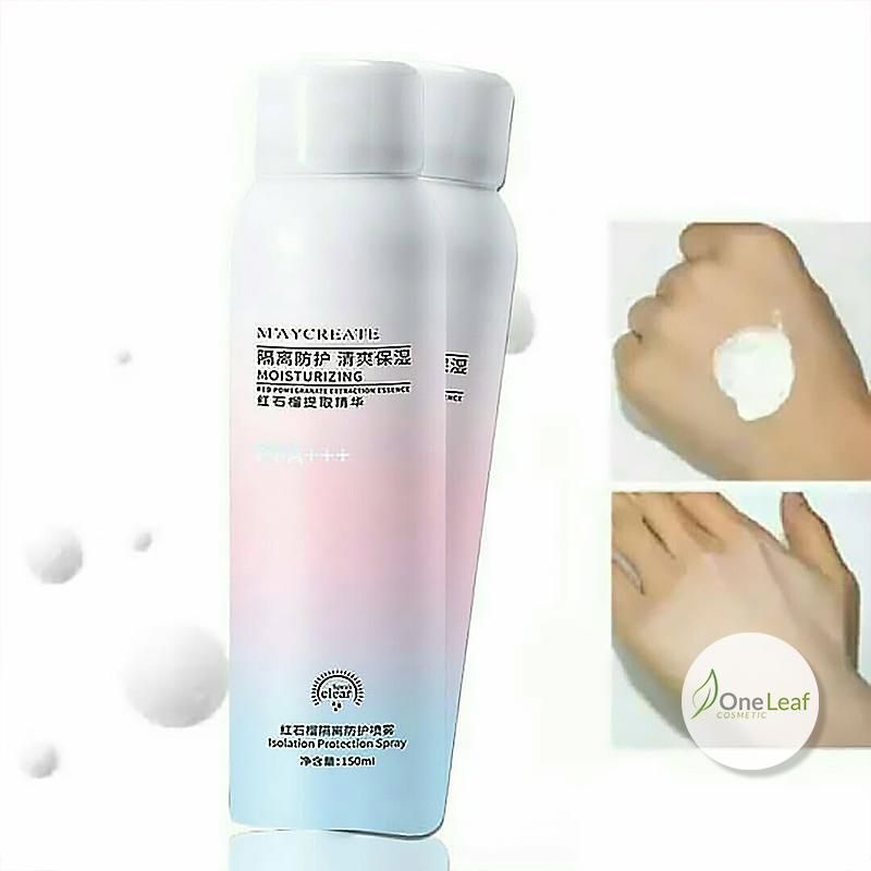 [HCM]Xịt Chống Nắng Trắng Da Maycreate 150ml SPF35 OL023