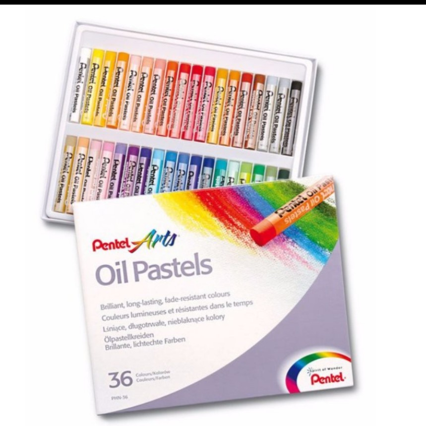 Bút sáp dầu pentel 36 màu