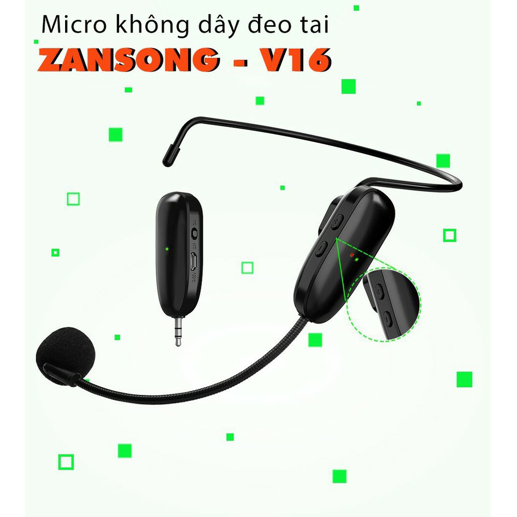 Micro đeo tai không dây - E333