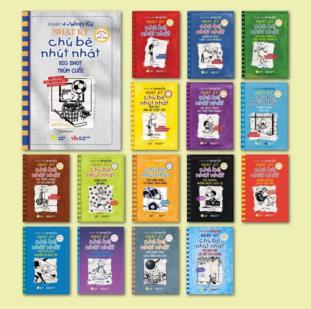 Nhật ký Chú Bé Nhút Nhát (Trọn bộ 11 tập)
