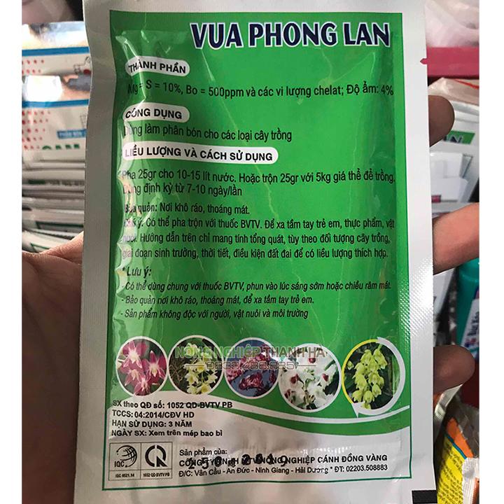 Phân bón Vua Phong Lan - Gói 25g