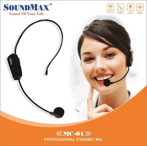 MICRO KHÔNG DÂY ĐEO TAI SOUNDMAX MC01