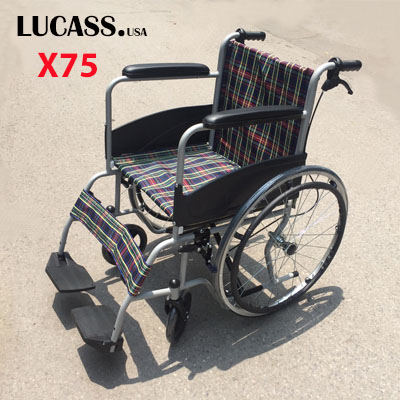 Xe lăn có phanh lucass x75