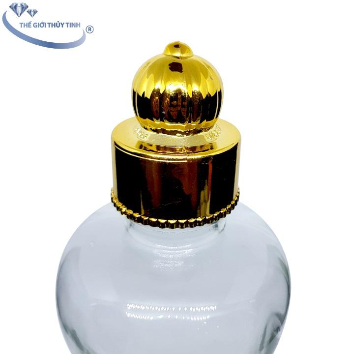 Bình Ngâm Rươu Sâm Thủy Tinh 750ml Không Van