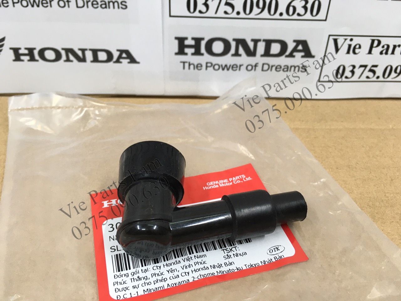 CHỤP BUGI, BUZI CHÍNH HIỆU HONDA (SỬ DỤNG CHO TẤT CẢ CÁC ĐỜI XE HONDA TRỪ WINNER)