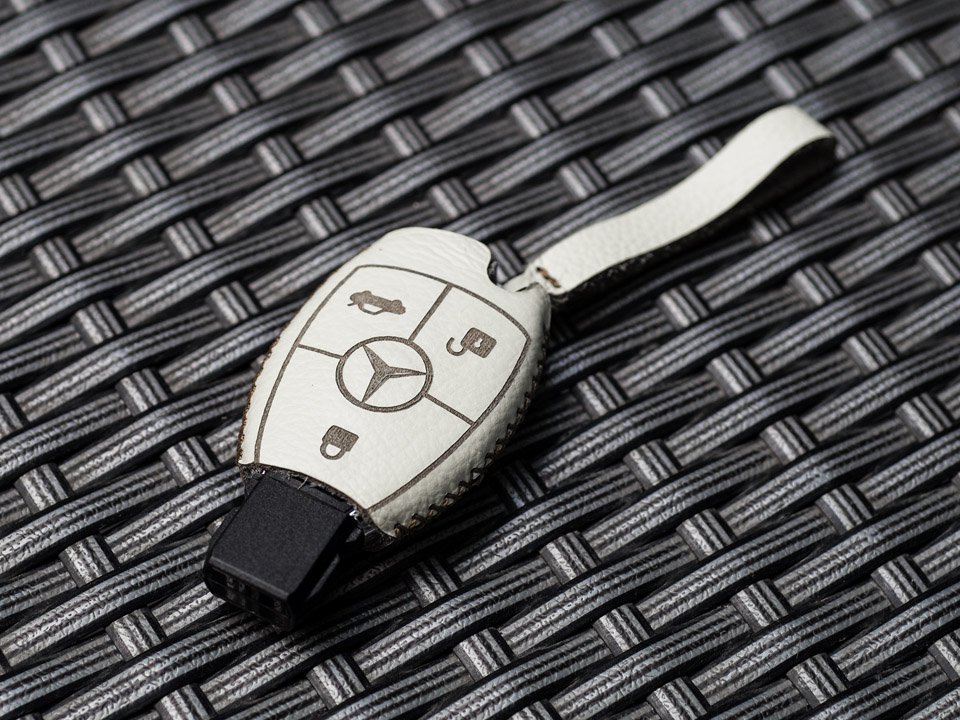 Bọc da chìa khóa Mercedes Benz
