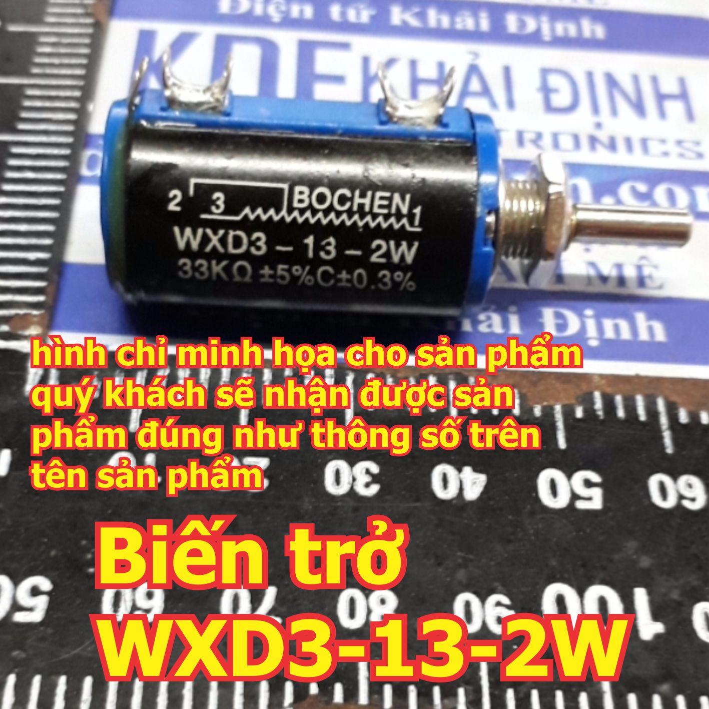 BIẾN TRỞ CHÍNH XÁC triết áp Potentiometer WXD3-13-2W các giá trị từ 100Ohm~100K kde5448