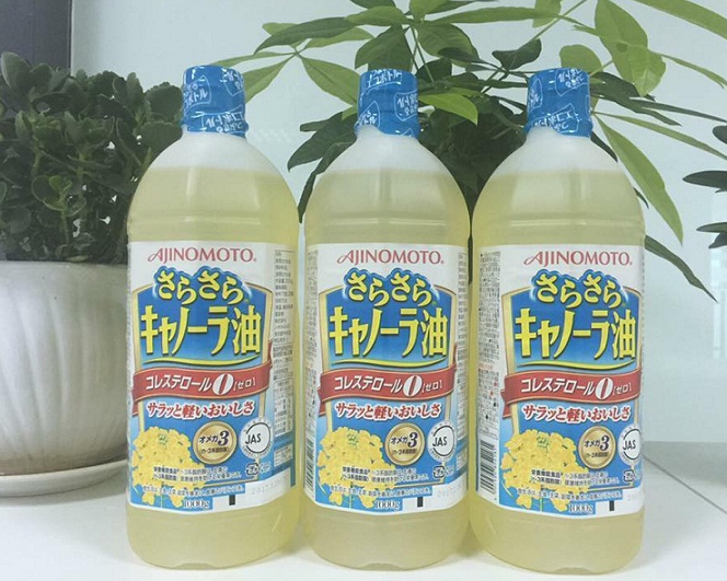 Dầu ăn hoa cải Ajinomoto Nhật Bản
