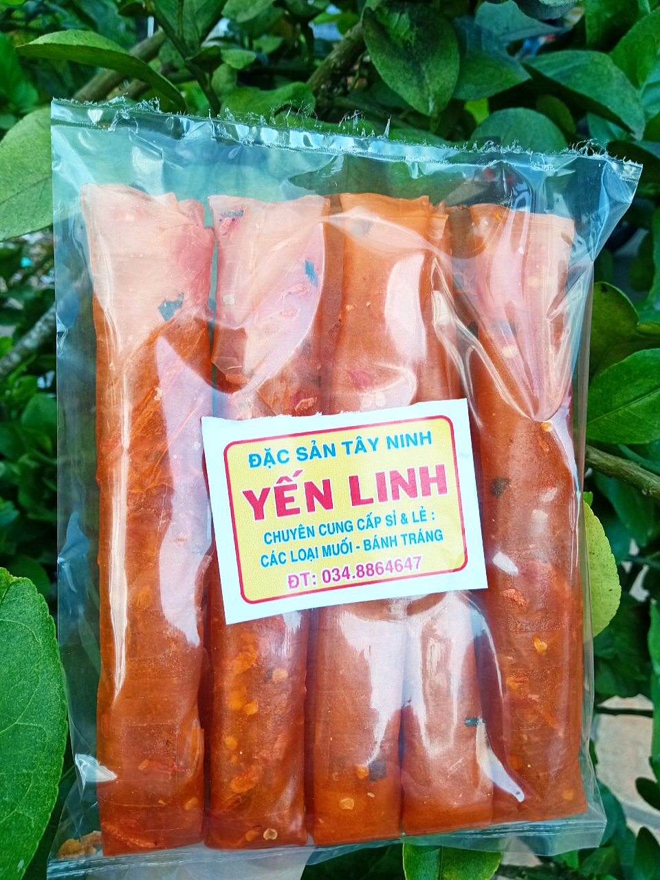 2bich  bánh dẻo tôm cuốn hành phi siêu ngon( bịch 5 cuốn)