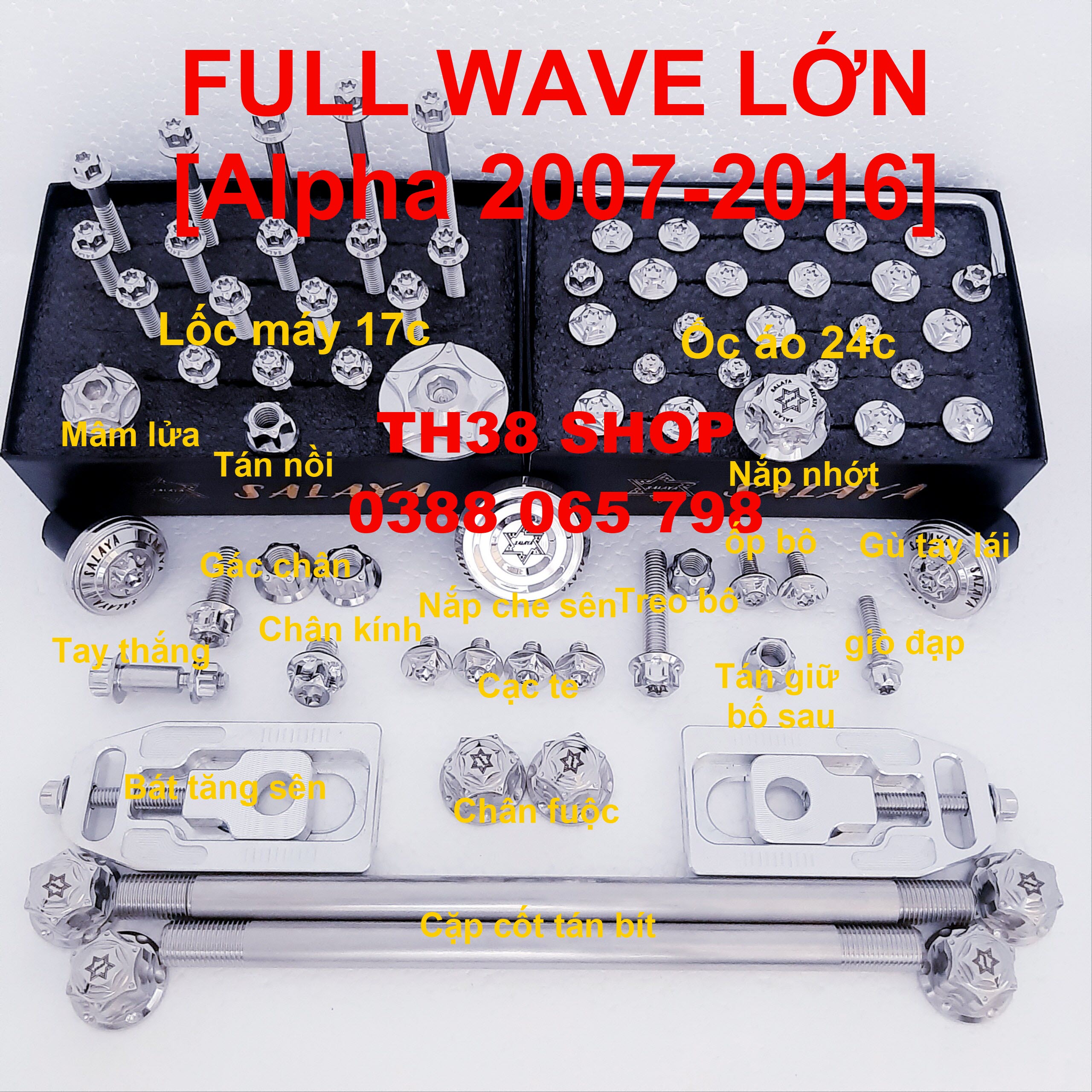full ốc salaya wave lớn [wave alpha 2007-2016]_giá liên hệ