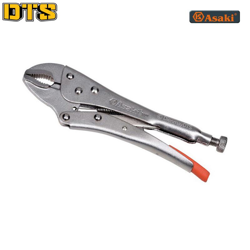 Kìm chết mỏ cong Asaki AK-8258 10 250mm