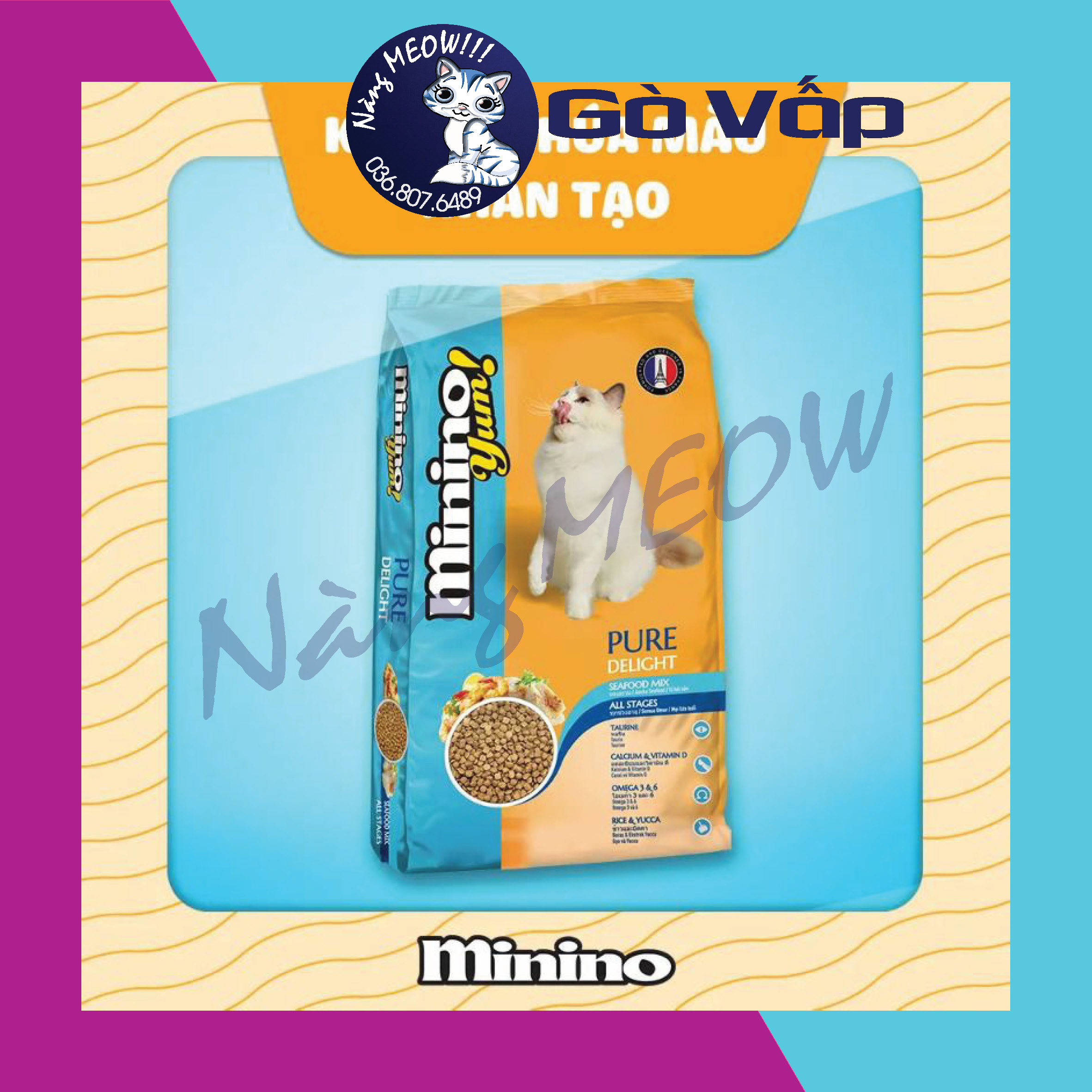 Hạt MININO Túi 350g & 480g