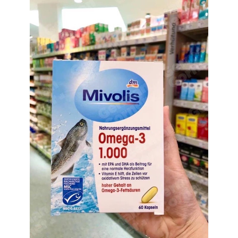 Viên uống Omega 3 - German Corner Hàng Đức Nội Địa