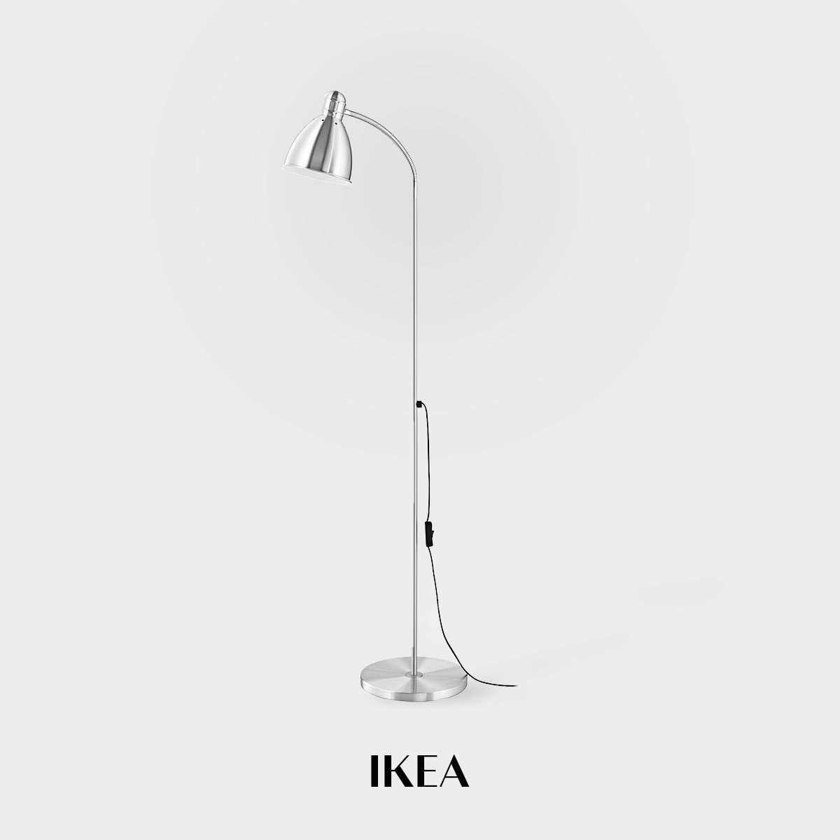 [HCM] [Trắng/Bạc] ĐÈN IKEA CHÍNH HÃNG – LERSTA