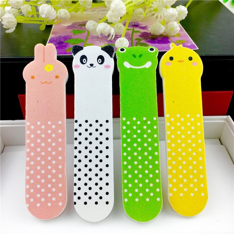 Combo 3 dũa móng tay mini, mài móng mini, dũa móng tay hình thú