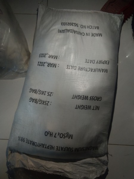 [HCM]1kg - Muối Epsom Salt (MgSO4 bột nhiễn) - Magie Sunfat MgSO4.7H2O - magnesium sulfate. Hàng chiết lẻ từ bao 25kg. nhập khẩu