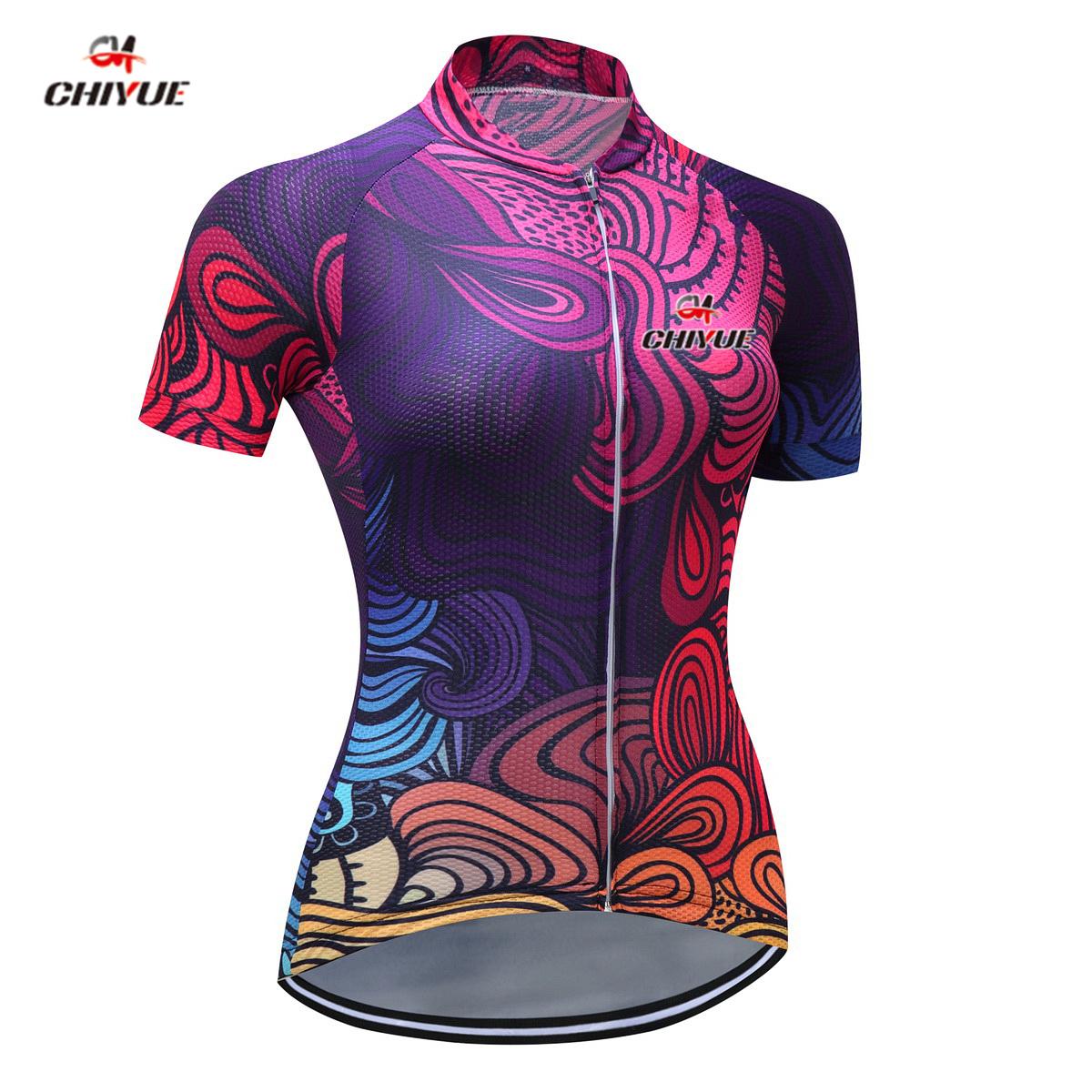 CHIYUE Phụ nữ đi xe đạp Áo thi đấu MTB
