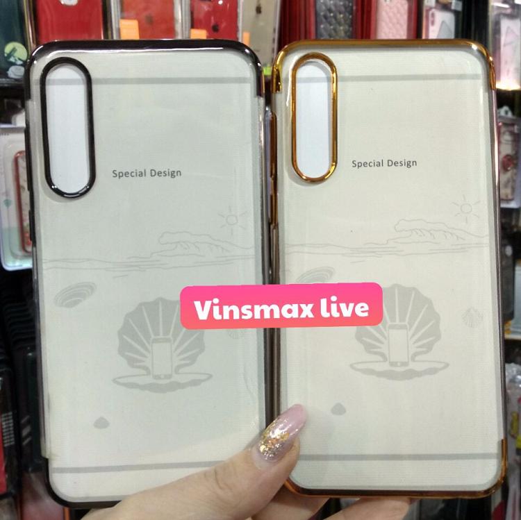 Ốp lưng VSmart Live dẻo si viền lưng trong suốt
