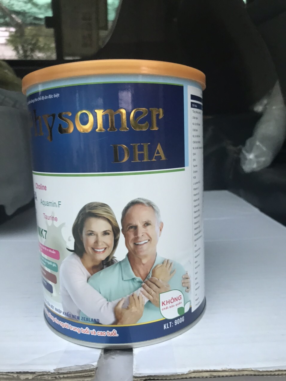 [hàng chính hãng ] sữa bột Physomer DHA 900g