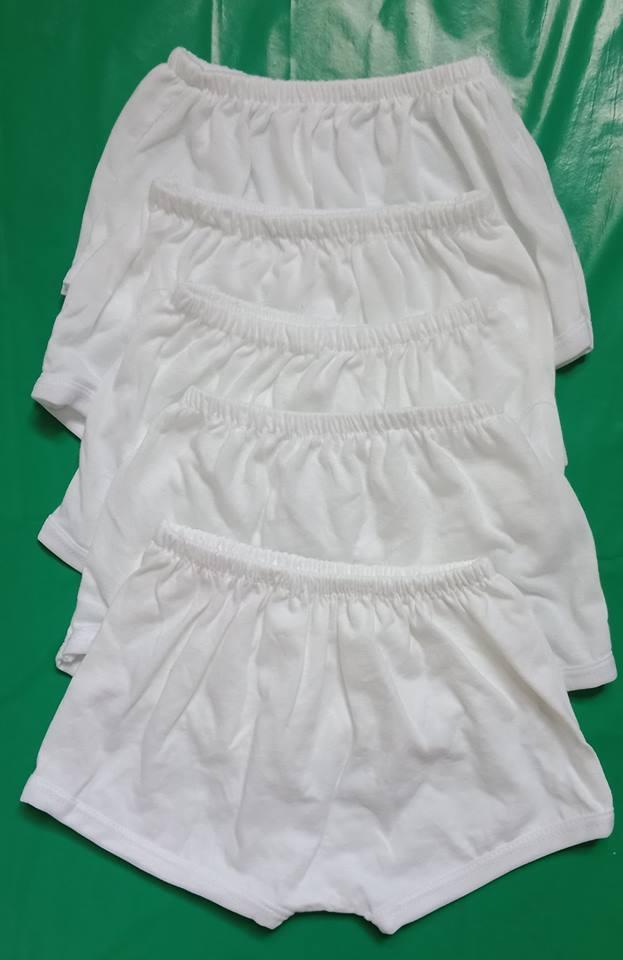 [HCM]5 quần thun trắng mịn cho bé sơ sinh đến 15kg