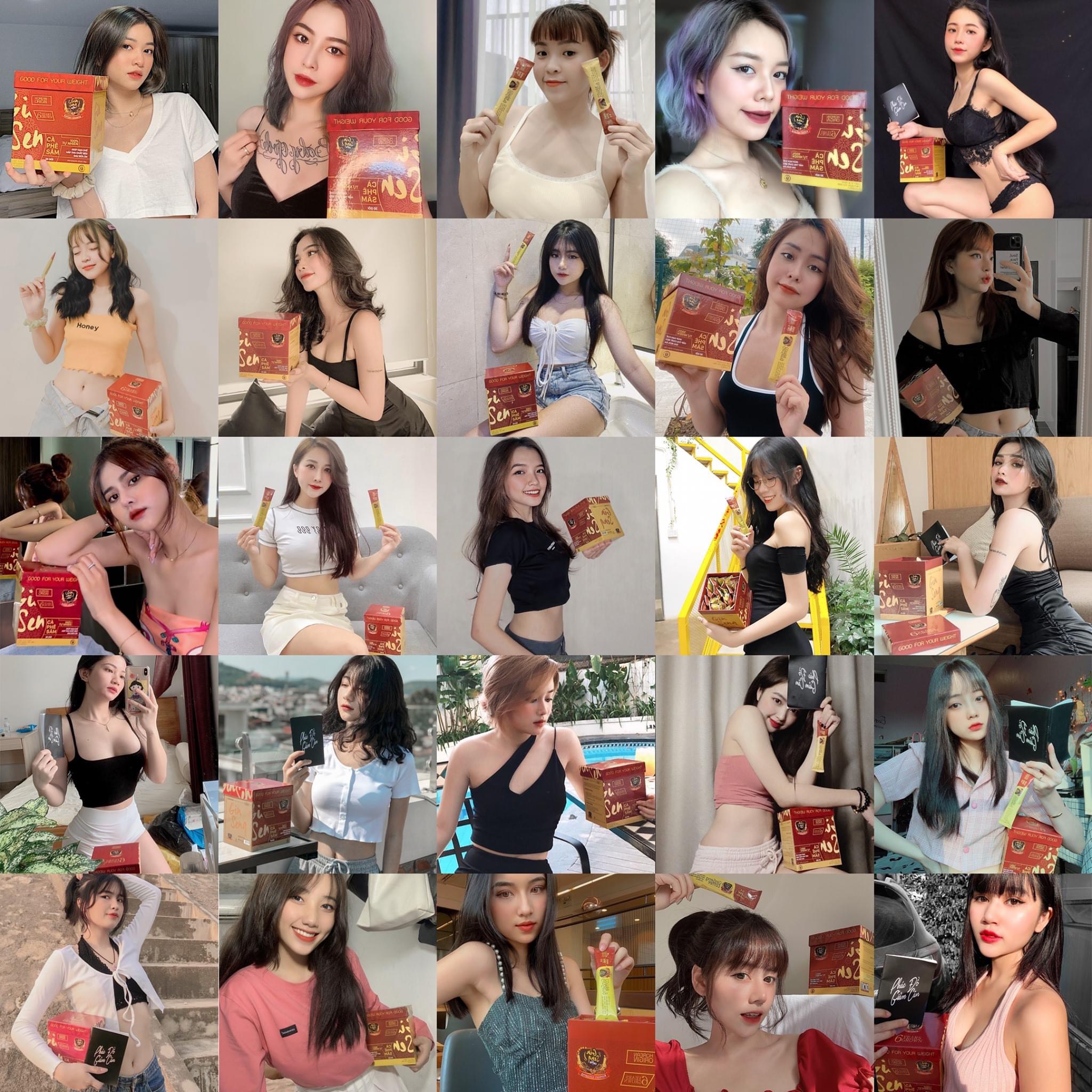 [HCM]Cà phê sâm ( 1 hộp 30 gói)  Ginseng coffee tặng phác đồ