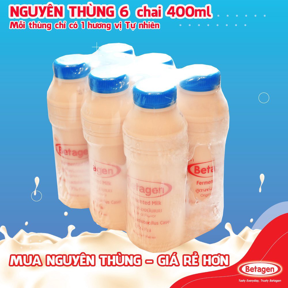 Thùng sữa chua uống Betagen
