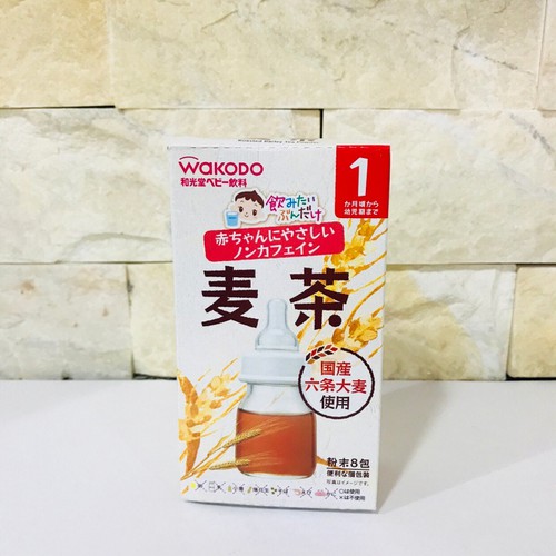 Trà Wakodo Vị Lúa Mạch Cho Trẻ 1M+ Nhật Bản [HSD T8/24]