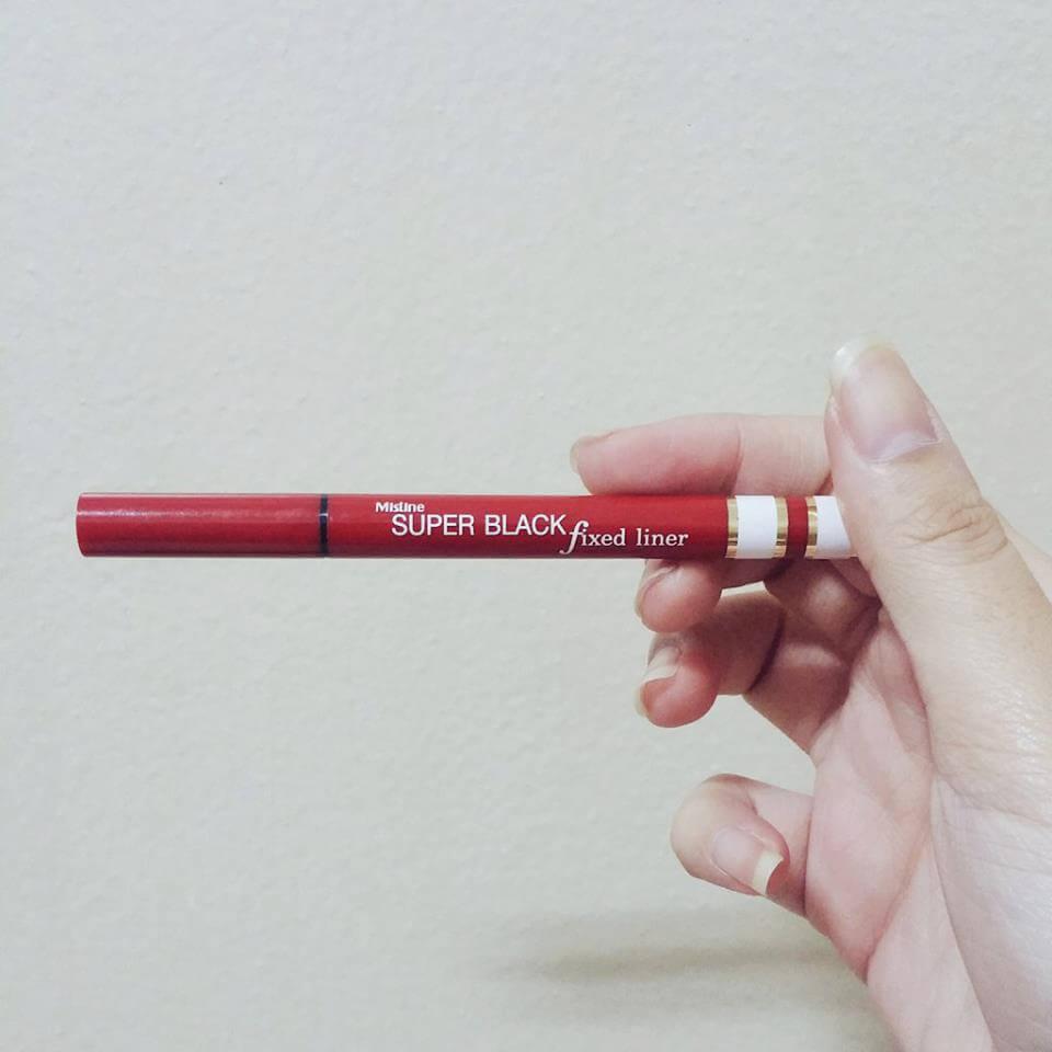 Kẻ Mắt Nước Lâu Trôi Mistine Super Black Fixed Liner
