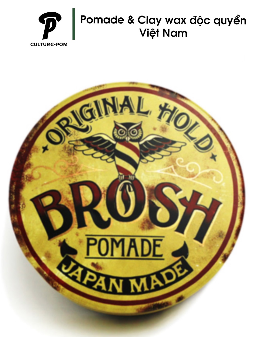 BROSH CHÍNH HÃNG ⎮ SÁP VUỐT TÓC Brosh Original