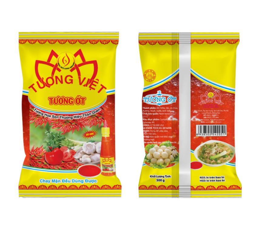 Tương Ớt Gói 500g