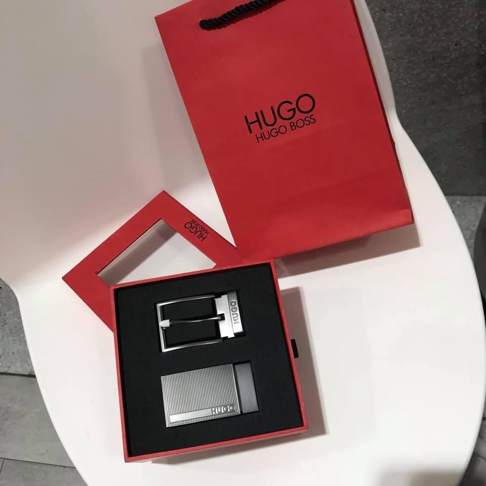 Set Nịt Hugo Boss Hộp Đỏ 2 Mặt