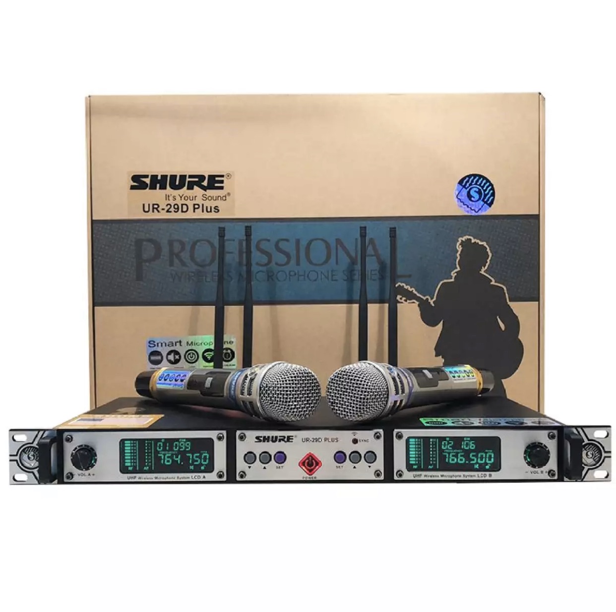 Micro không dây cao cấp Shure UR 29D plus