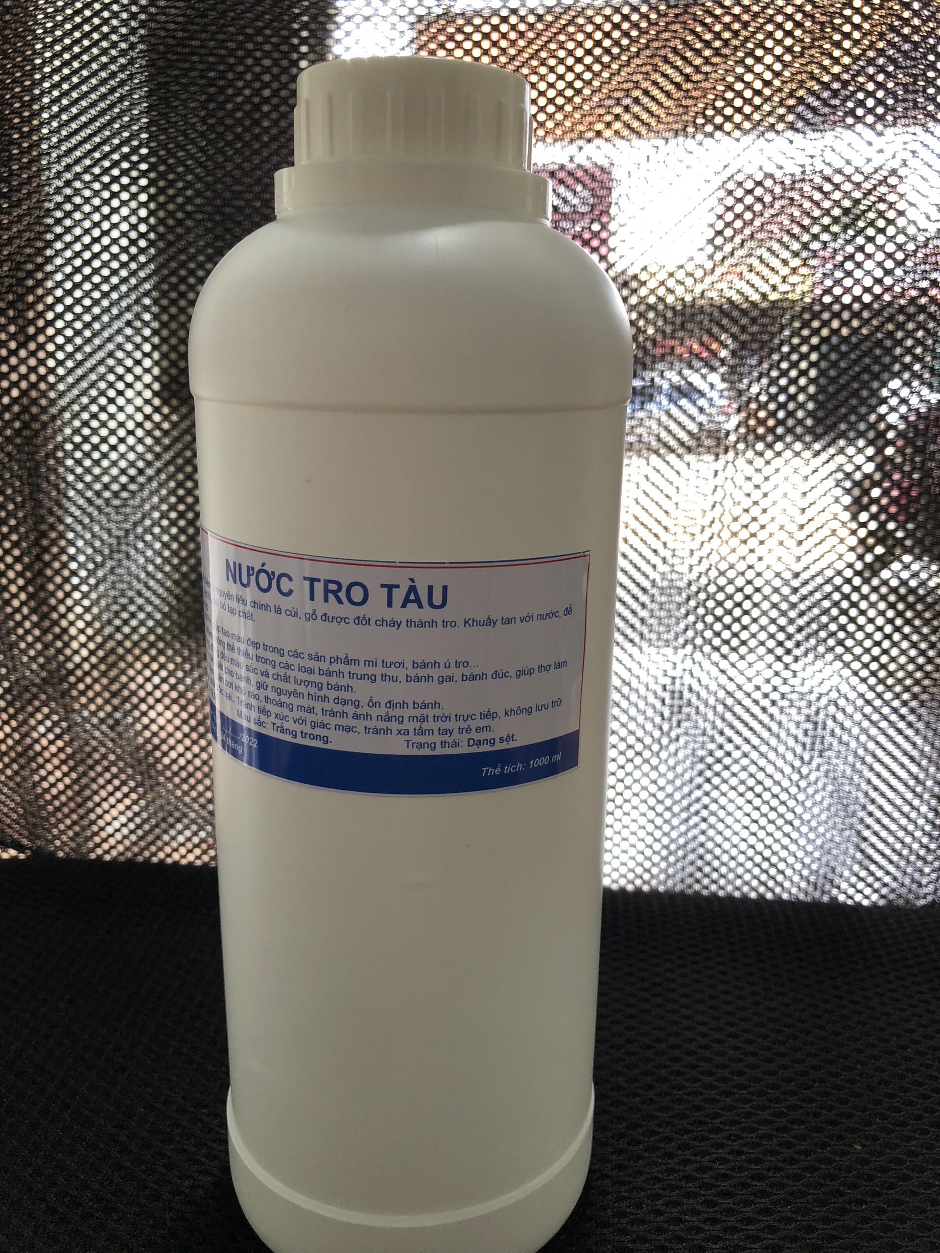 Nước tro tàu 1000ml (free công thức làm bánh tro, bánh ú tro)
