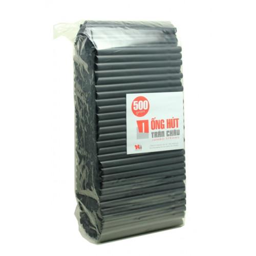 ống hút trân châu 1 bịch 500gram dài 8cm đk 12mm