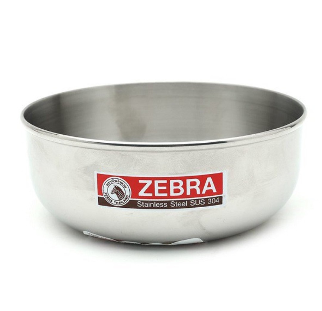 Chén Inox Zebra 1 lớp 12 cm - 111012