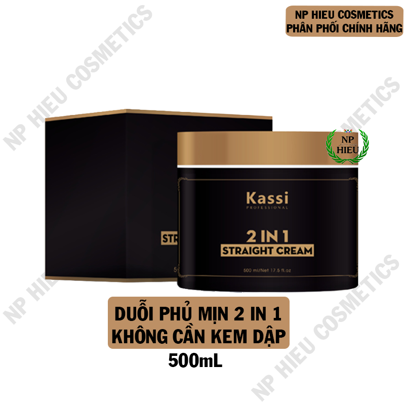 Thuốc duỗi tóc Kassi 500ml (Không cần kem dập)
