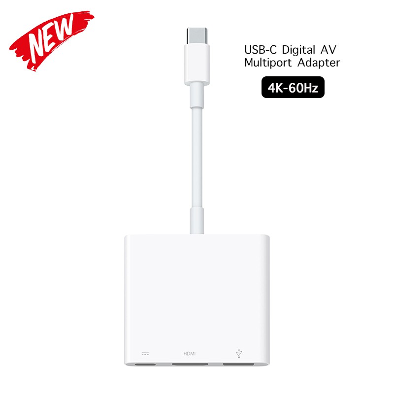 [NGUYÊN SEAL CHÍNH HÃNG] Cáp Chuyển Đổi Apple USB-C to Digital AV Multiport ( HDMI 4K 60Hz ) - MUF82