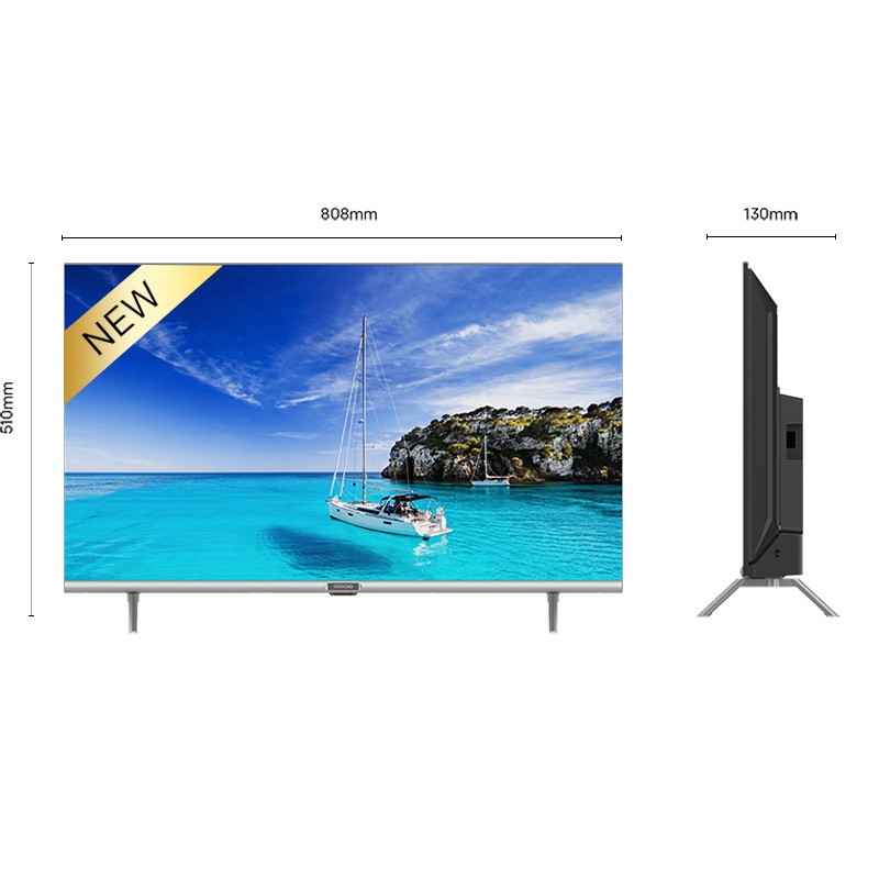 Smart tivi giá rẻ TV HD Coocaa 32 Inch Wifi - Model 32S3U - Bảo hành 24 tháng