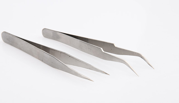 Combo 2 nhíp gắp linh kiện nhỏ(CONG-THẲNG)